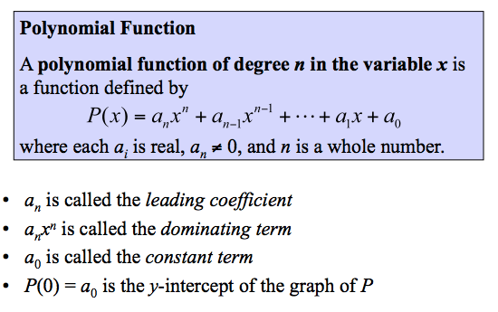 Polynomial Function
